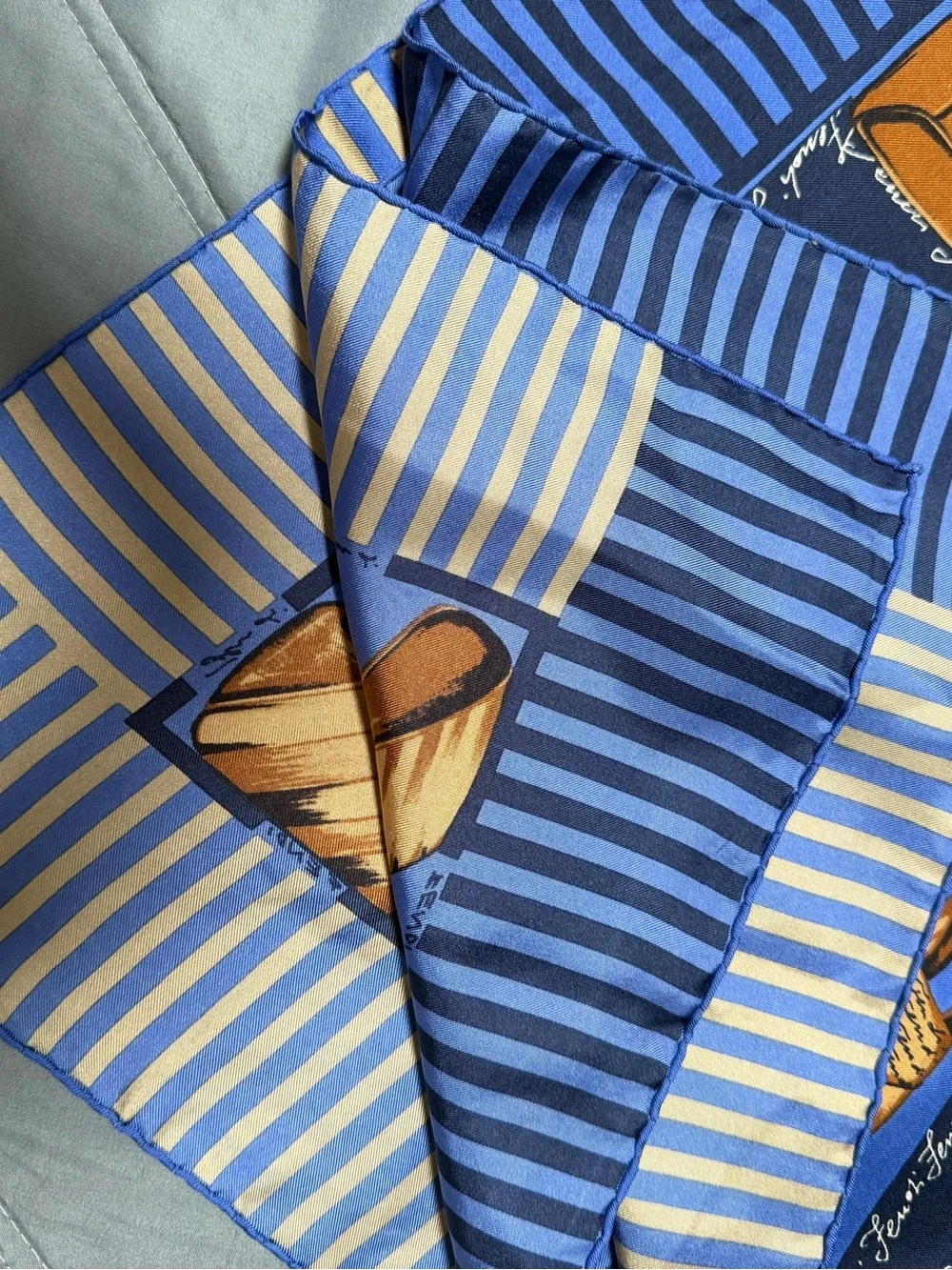 Fendi elegant blue
