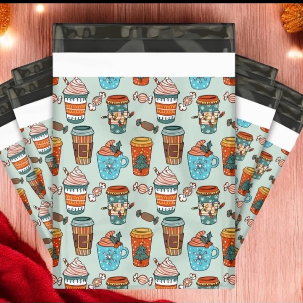 (10) 6x9 & 10x13 Thank You Poly Mailers (Pack #22)