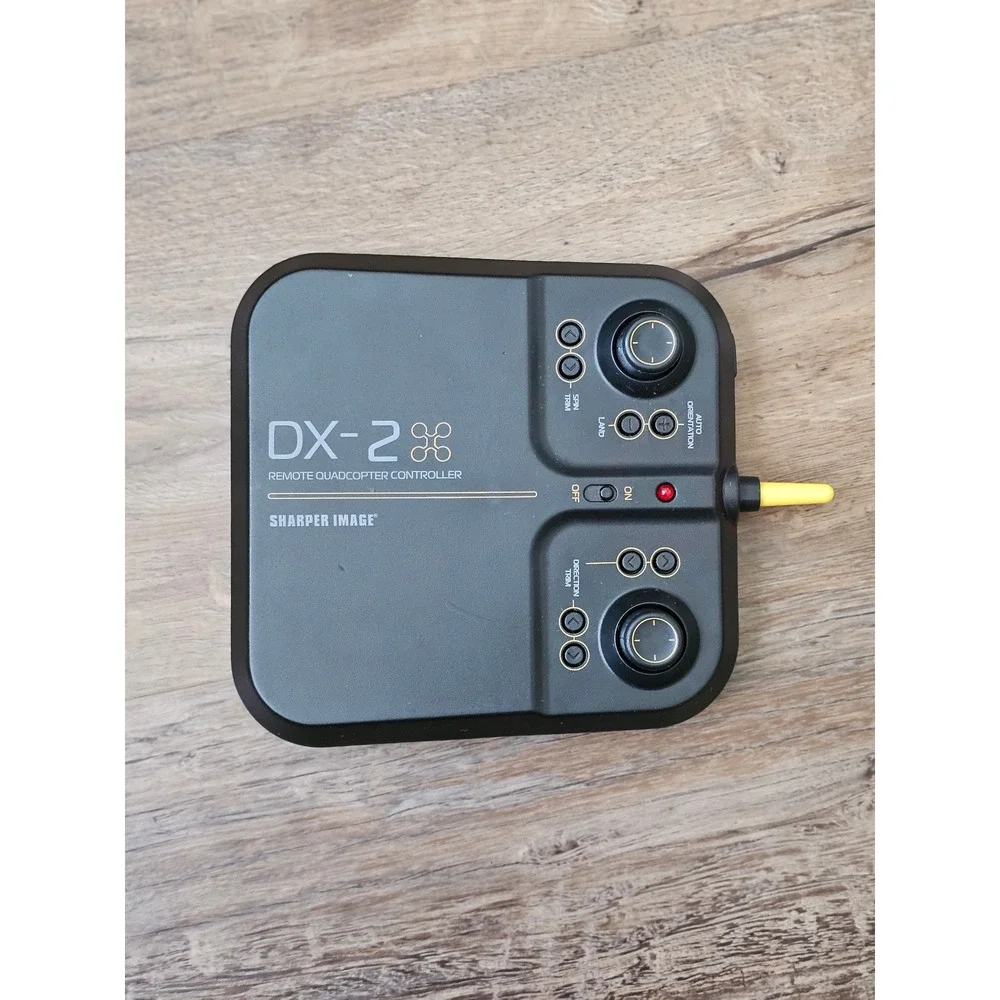 Sharper Image DX-2 Remote Quadcopter Controller Drone Transmitter 2.4GHz Black