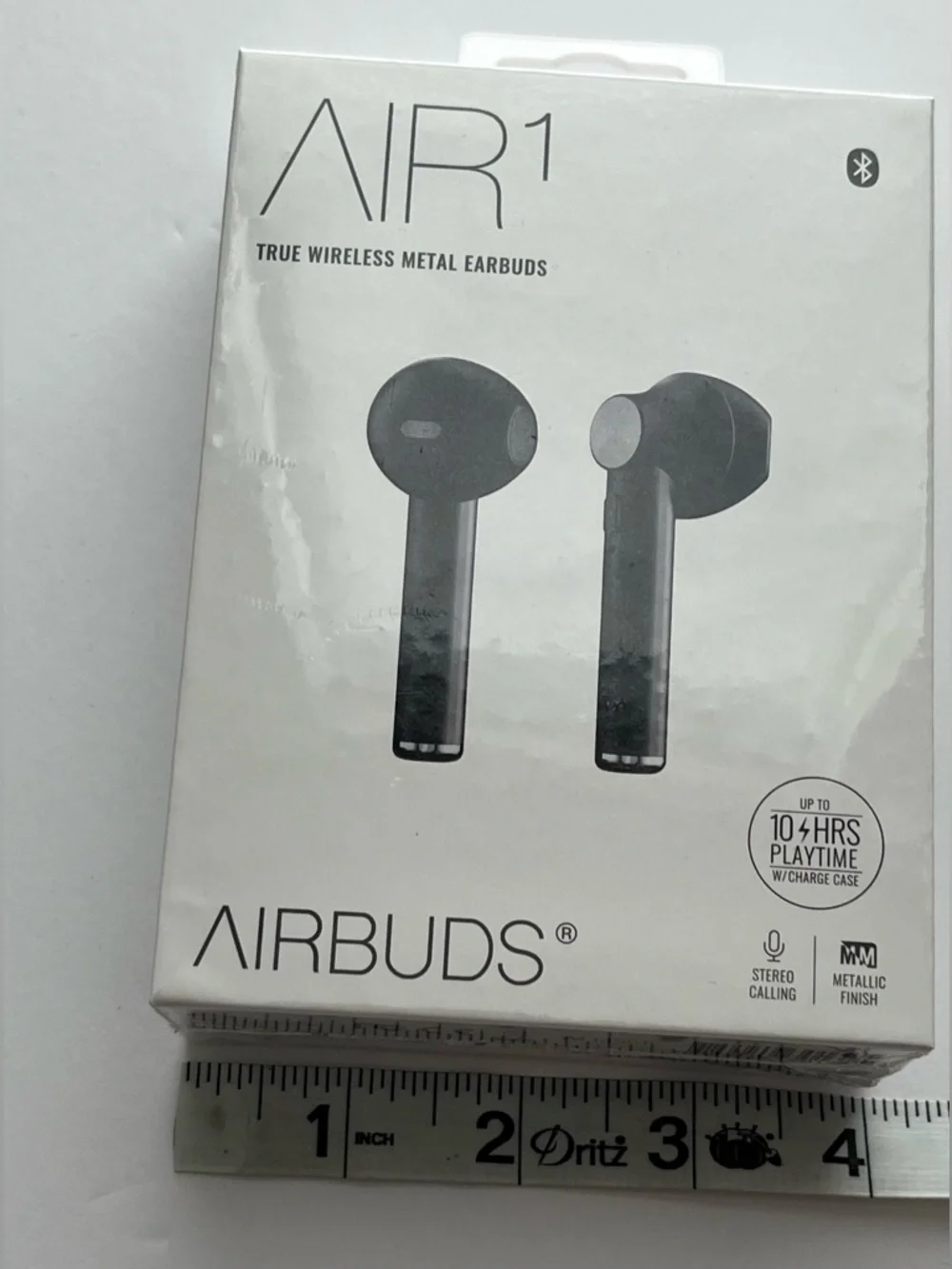 Wireless Bluetooth Earbuds AIR1 Black New Sealed