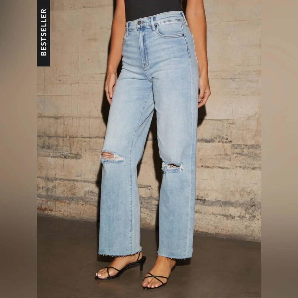 Vici -Icon Super Stretch High Rise Straight Jeans
