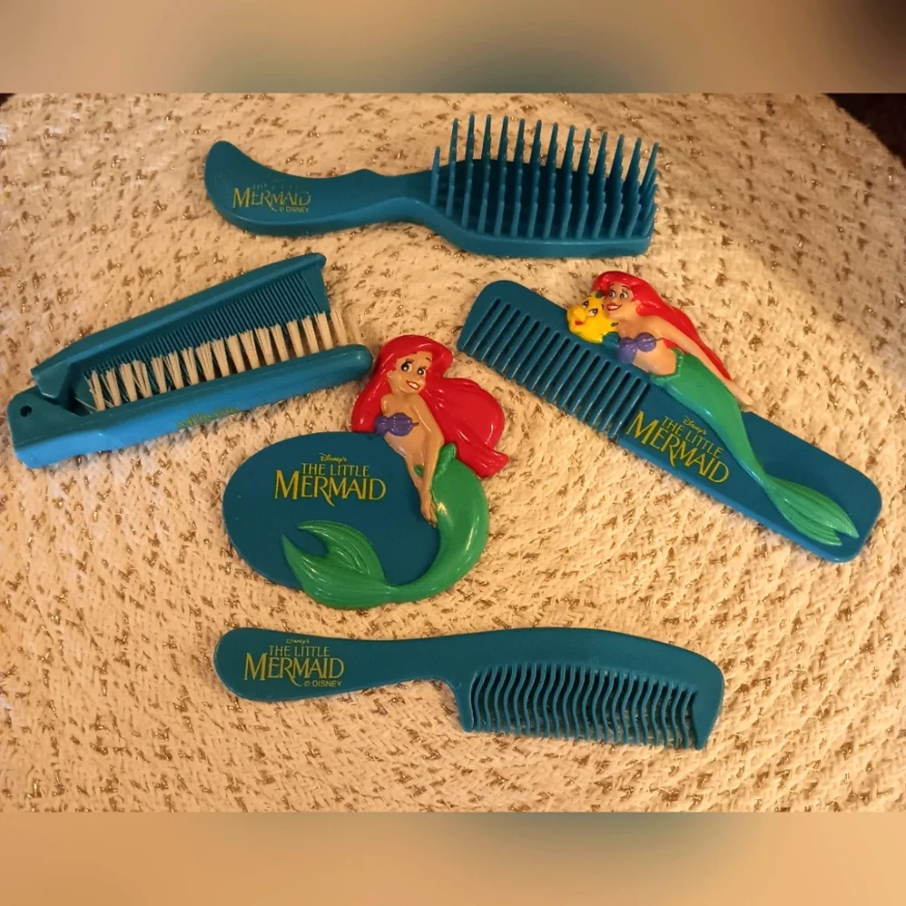 Vintage 1991 Little Mermaid Haircare Set