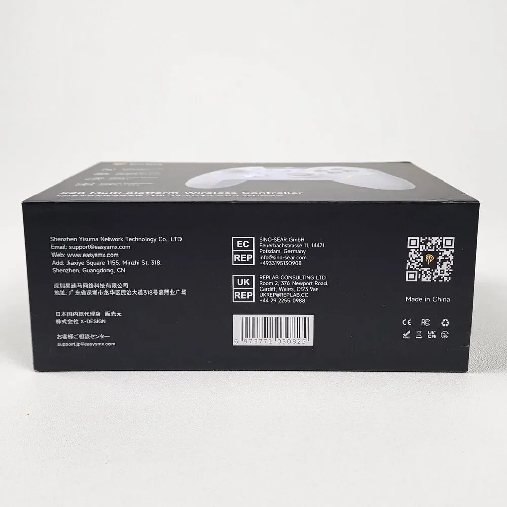 EasySMX X20 Wireless Gaming Controller RGB Hall Effect PC Switch Android White
