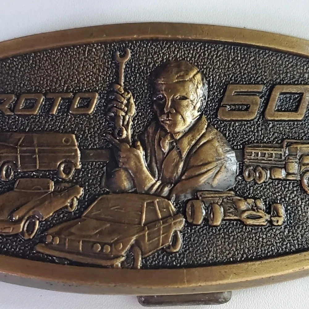 Proto 500 Limited Edition Commemorative Belt Buckle Professional Mechanic Brass