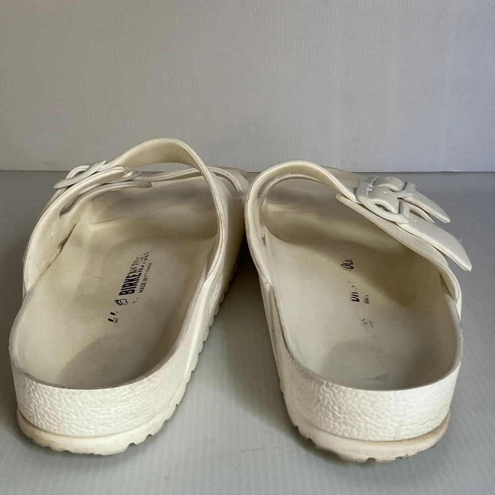 Birkenstock Arizona EVA White Sandals Women’s Size 9 Waterproof Comfort