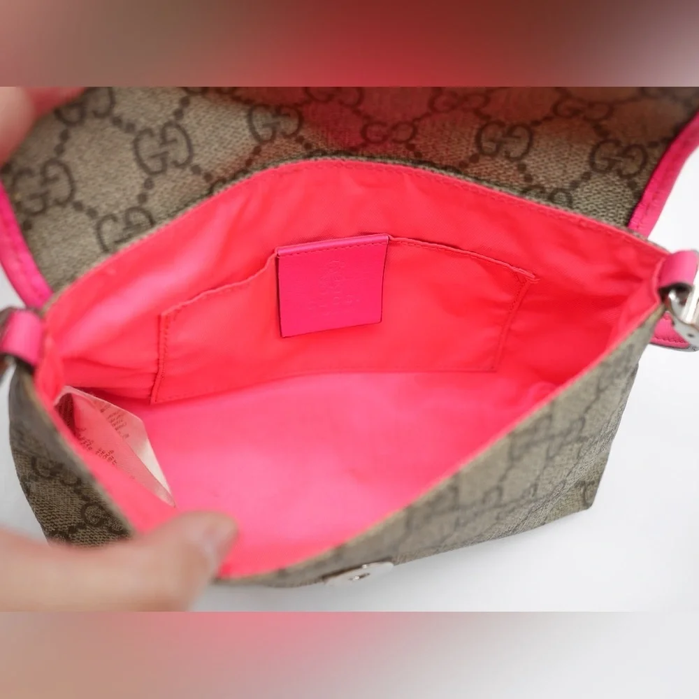 🍓GUCCI PVC Shoulder Bag