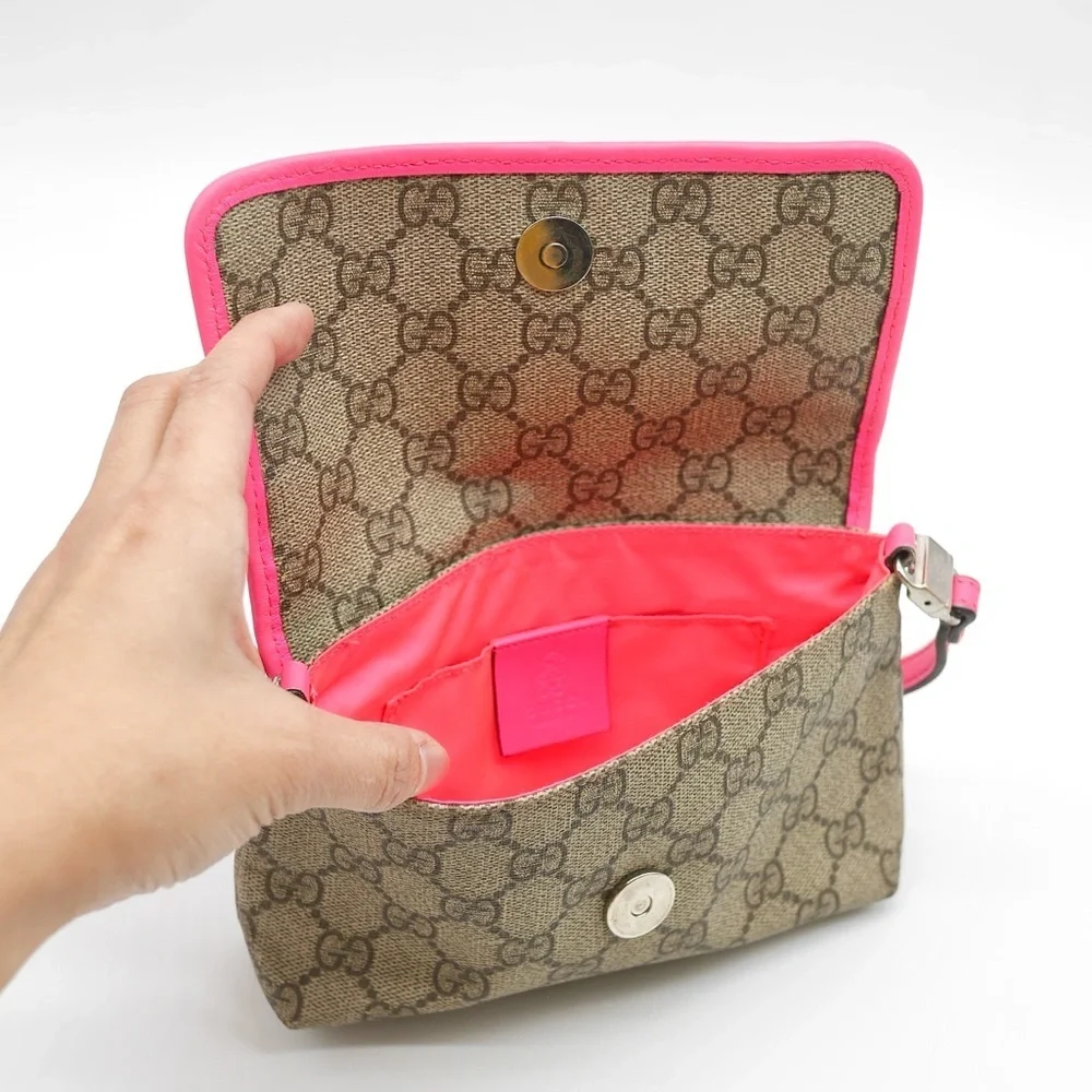 🍓GUCCI PVC Shoulder Bag