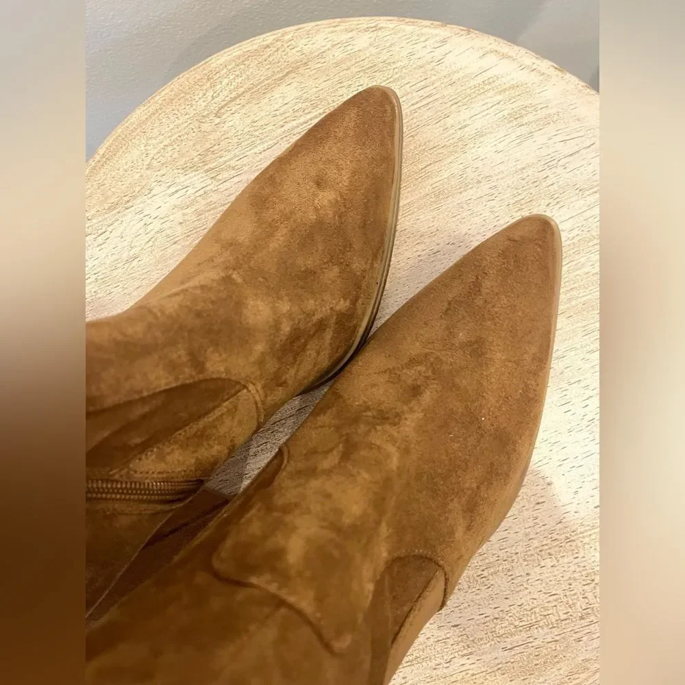 Steve Madden Tava Boots,‎ Cognac Brown Size 10