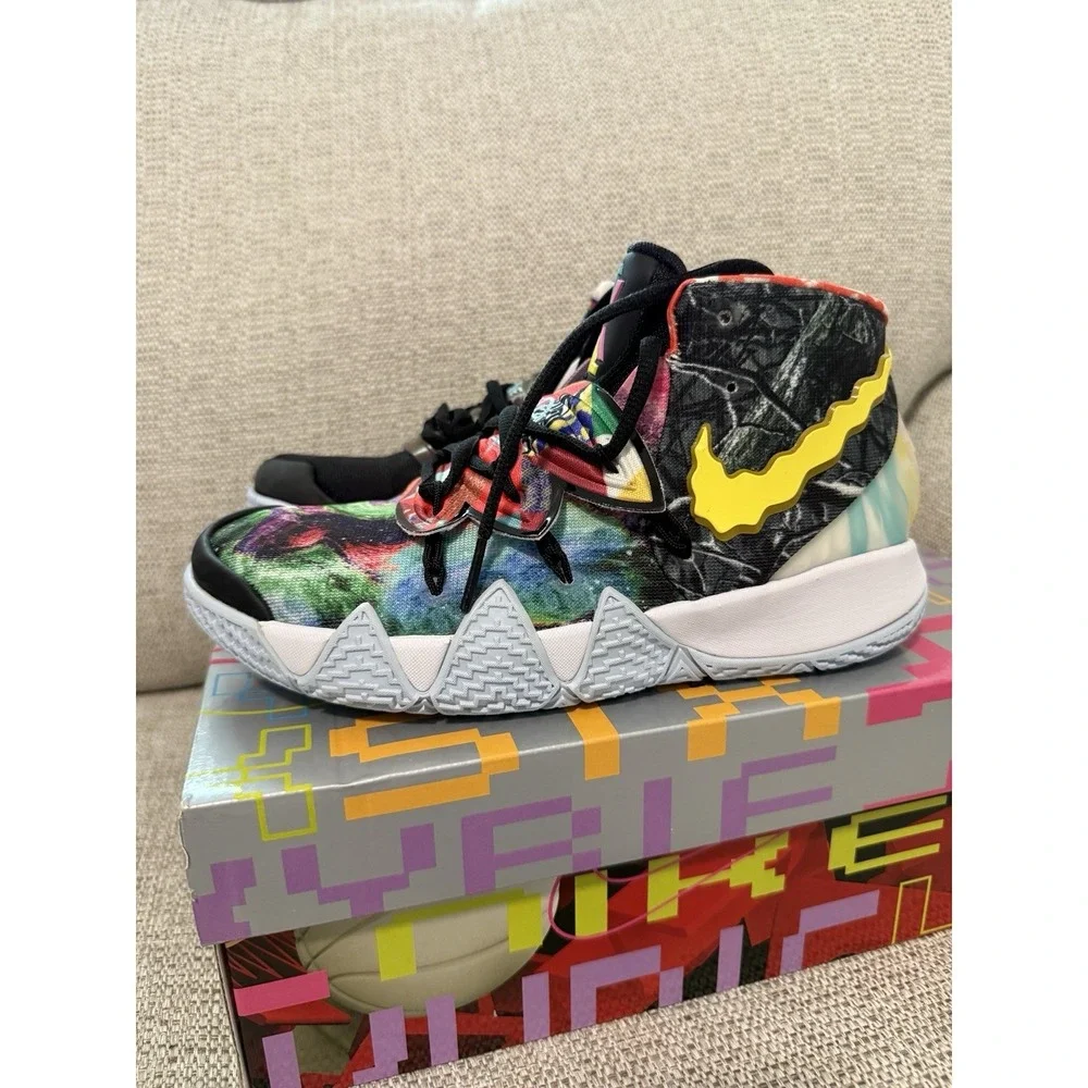 Nike NEW Kyrie Five Kybird S2 Multi-Color Sneaker Kid Size 3.5Y