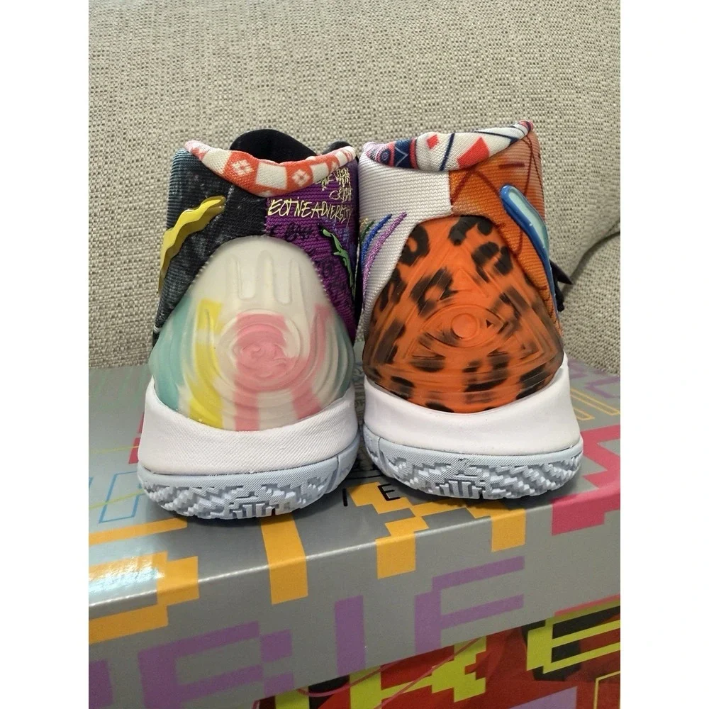 Nike NEW Kyrie Five Kybird S2 Multi-Color Sneaker Kid Size 3.5Y