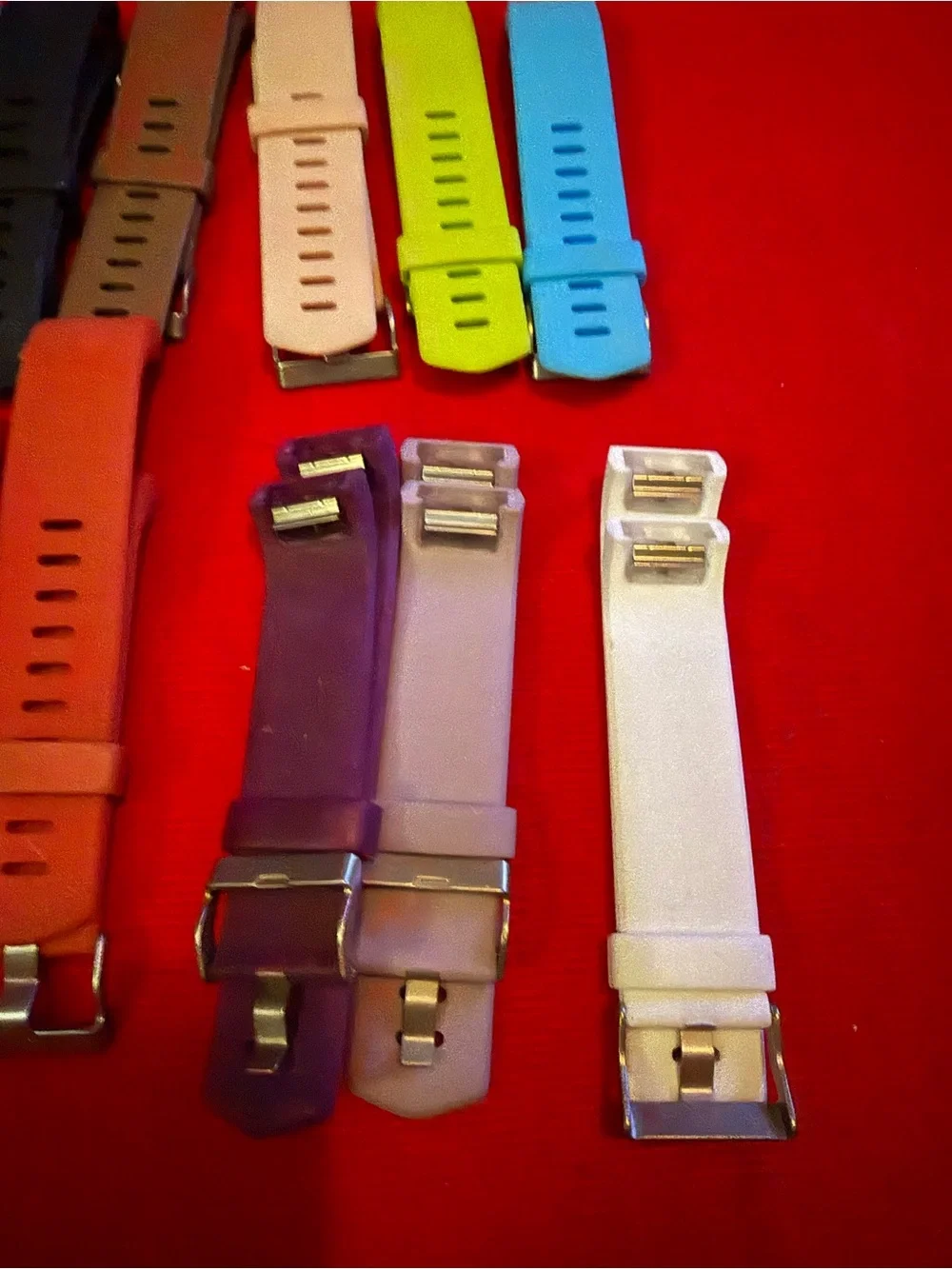 Silicone Replacement Watch Bands - Multi-Color Pack Fitbit charge 2