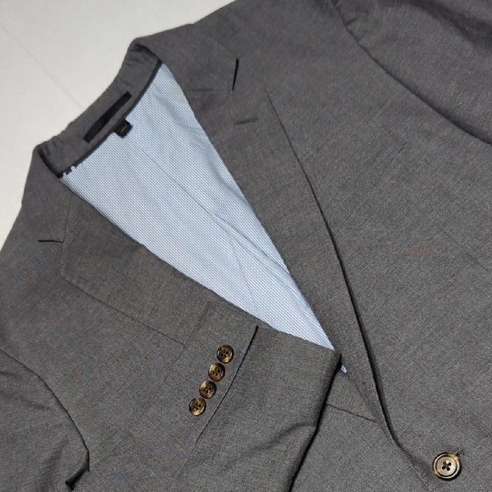 J. Crew Ludlow Cotton Mens Gray Blazer‎ Size 40R