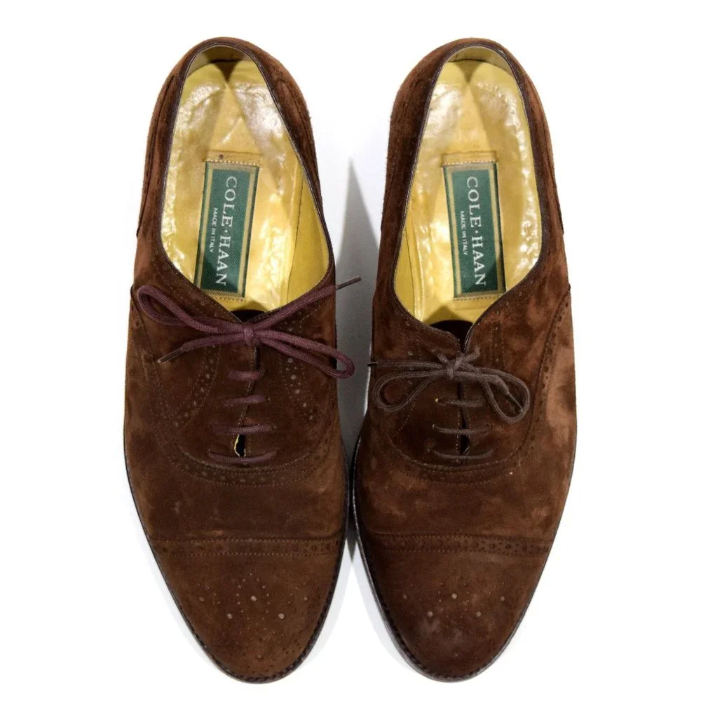 Cole Haan width brogue toe