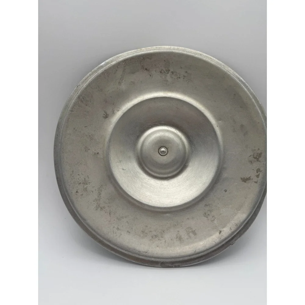 Vintage Wear-Ever Aluminum Pot Lid Replacement Cover Black Knob 8.5