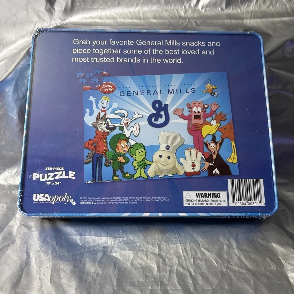SEALED General Mills Puzzle 550 Pieces‎ Betty Crocker GM Collectors Edition NIB