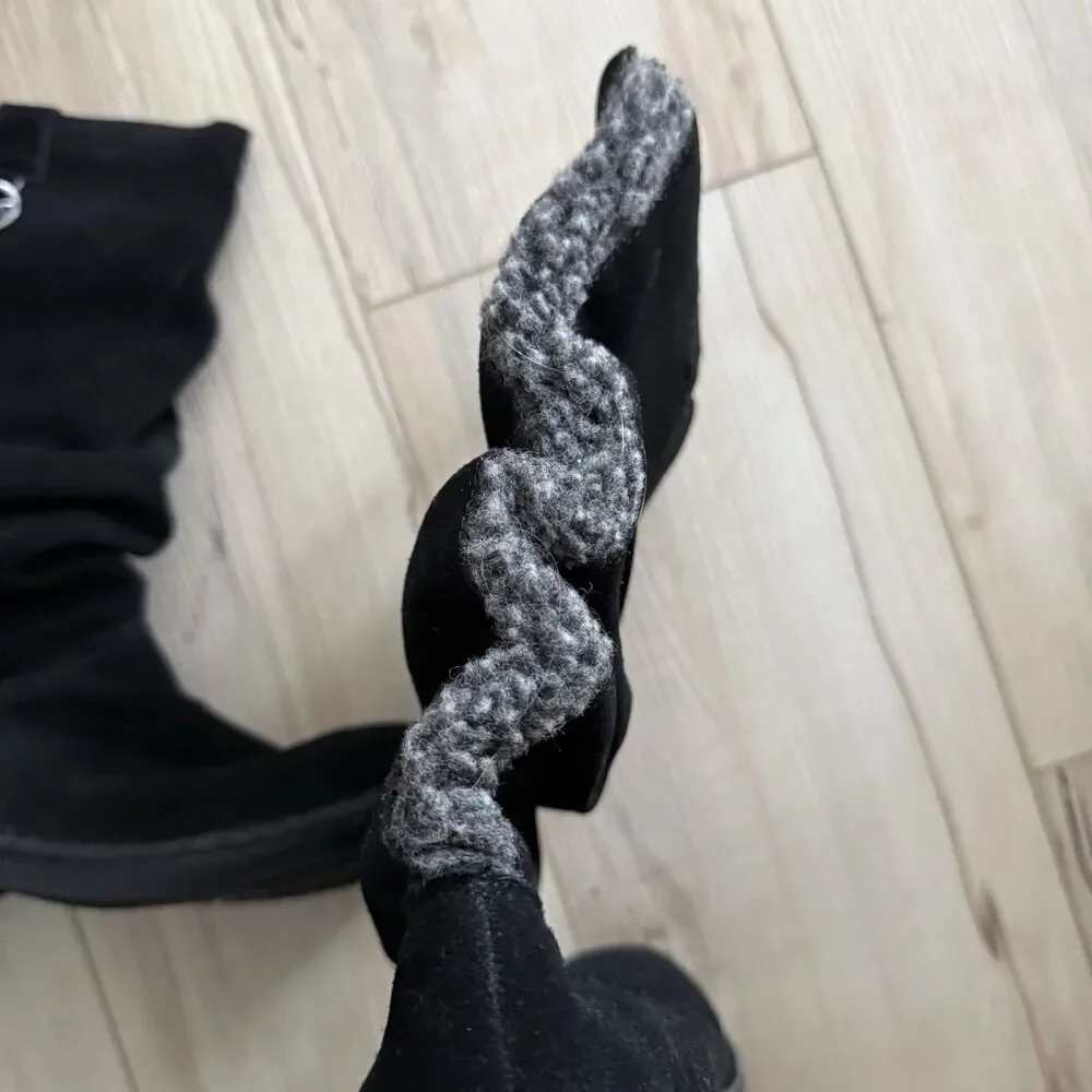 Anne Klein boots suede