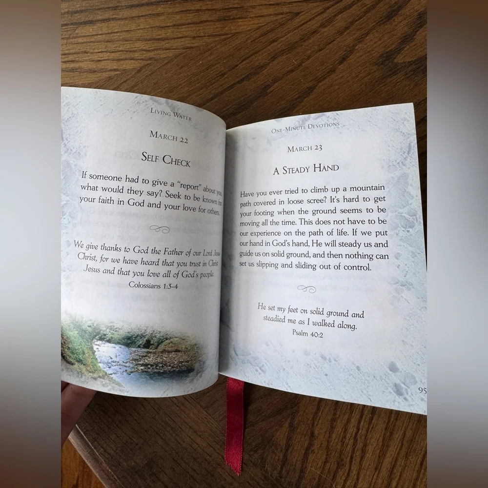 Living Water Devotional Book