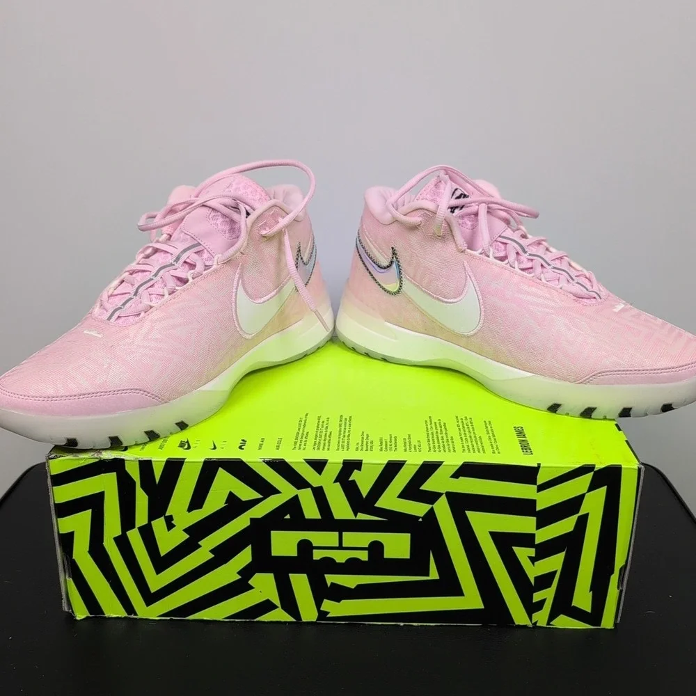 Nike Men's‎ LeBron NXXT Gen Pink Genesis Basketball Shoes Size 11 No Lid