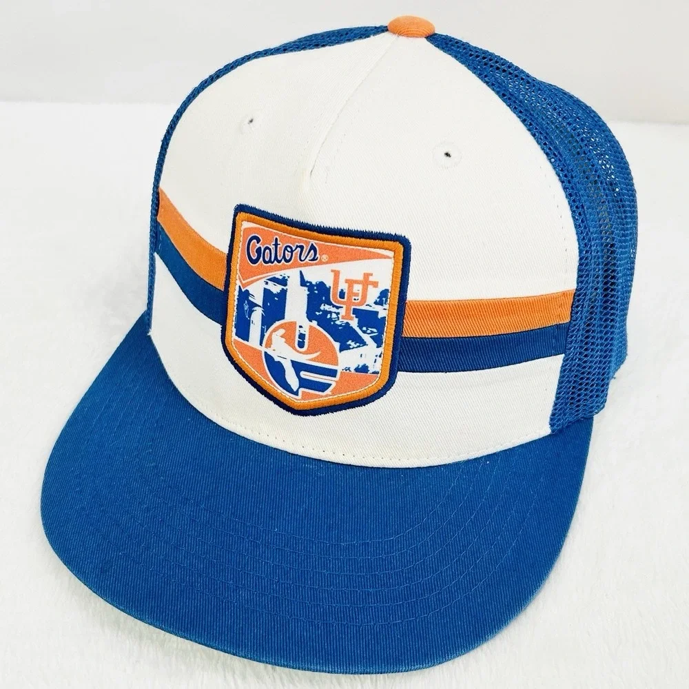 Top of the World Florida Gators Shield Patch Hat‎ Cap Adjustable Snapback Blue