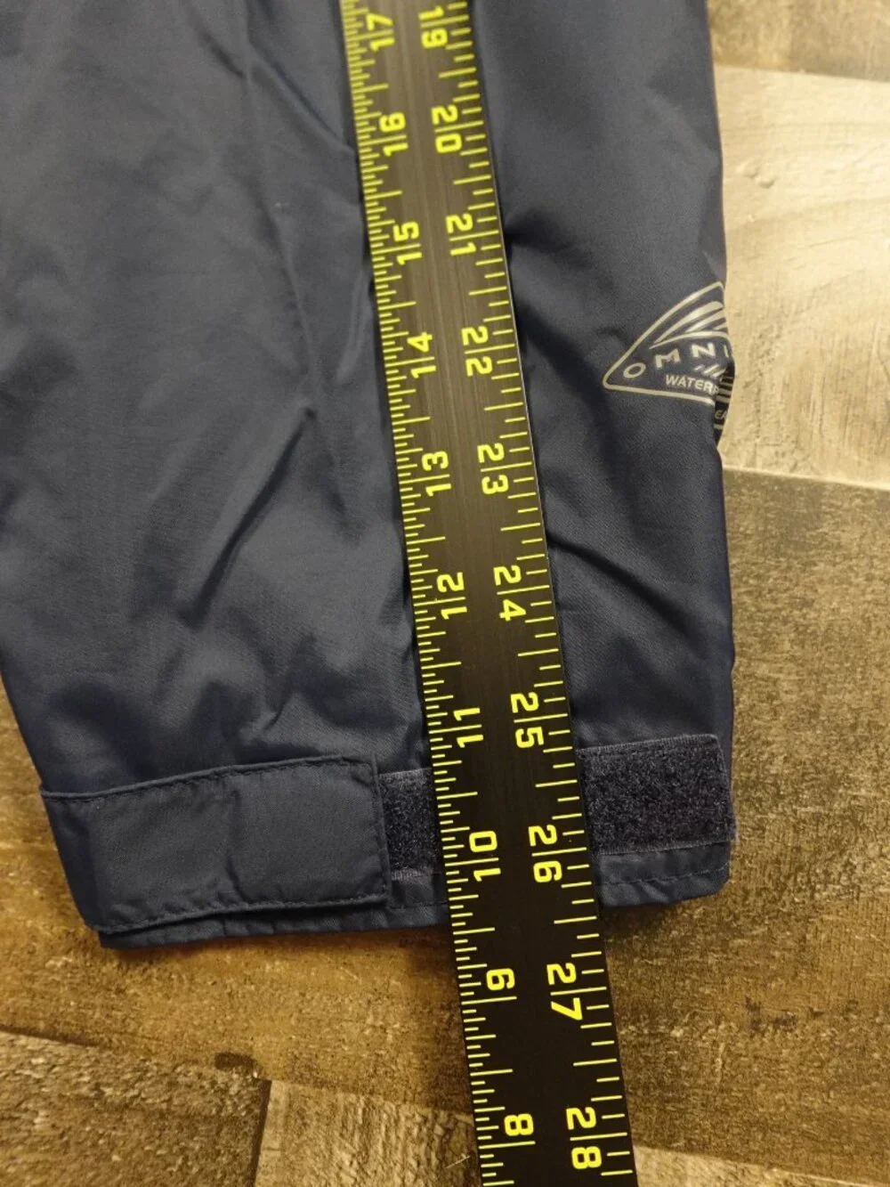 Columbia Watertight Rain Jacket Men’s LT Navy Omni-Tech Packable‎