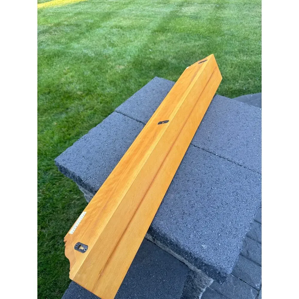 Pottery Barn Floating 36 Inch Woodern Wall Shelves Crown Molding Ledge