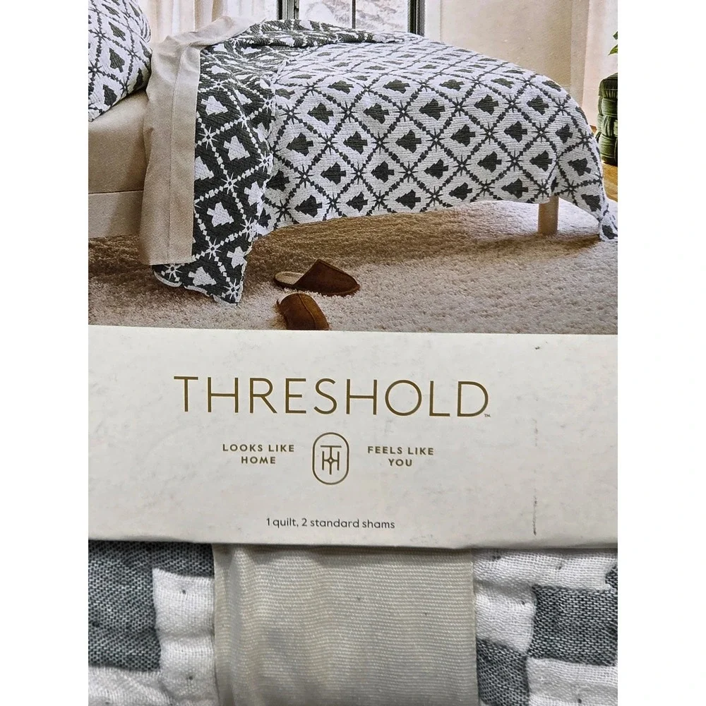 Threshold pine transitional cozy