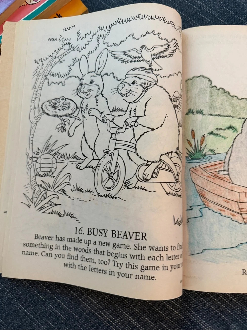 Vintage Franklin & Friends Giant Coloring Activity Book 2000 Turtle