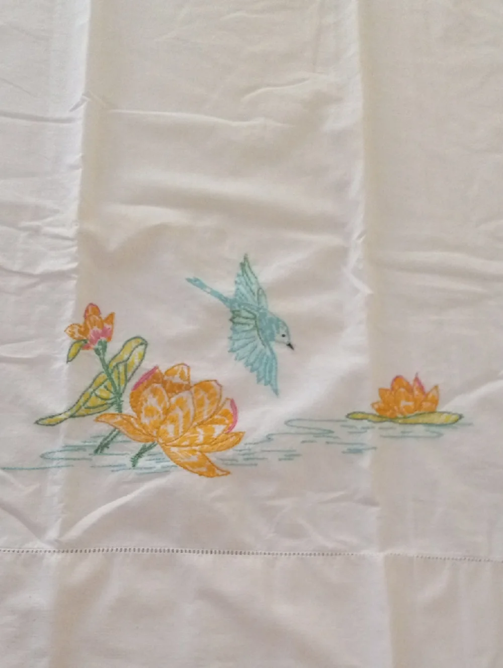 Hand Crafted hand embroidered