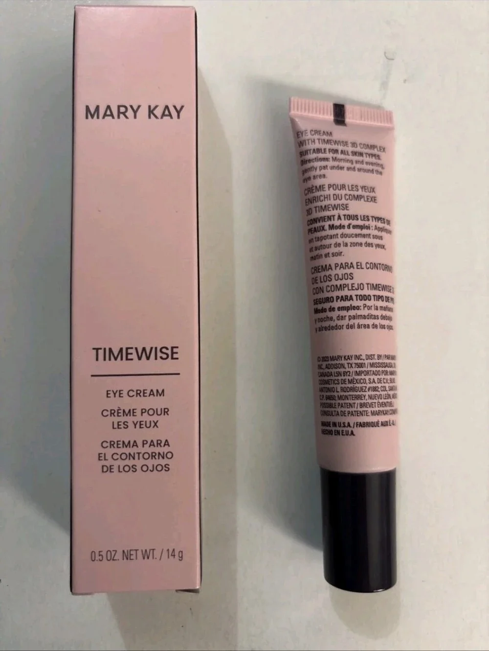 Mary Kay TimeWise Eye Cream - Soft Pink Box