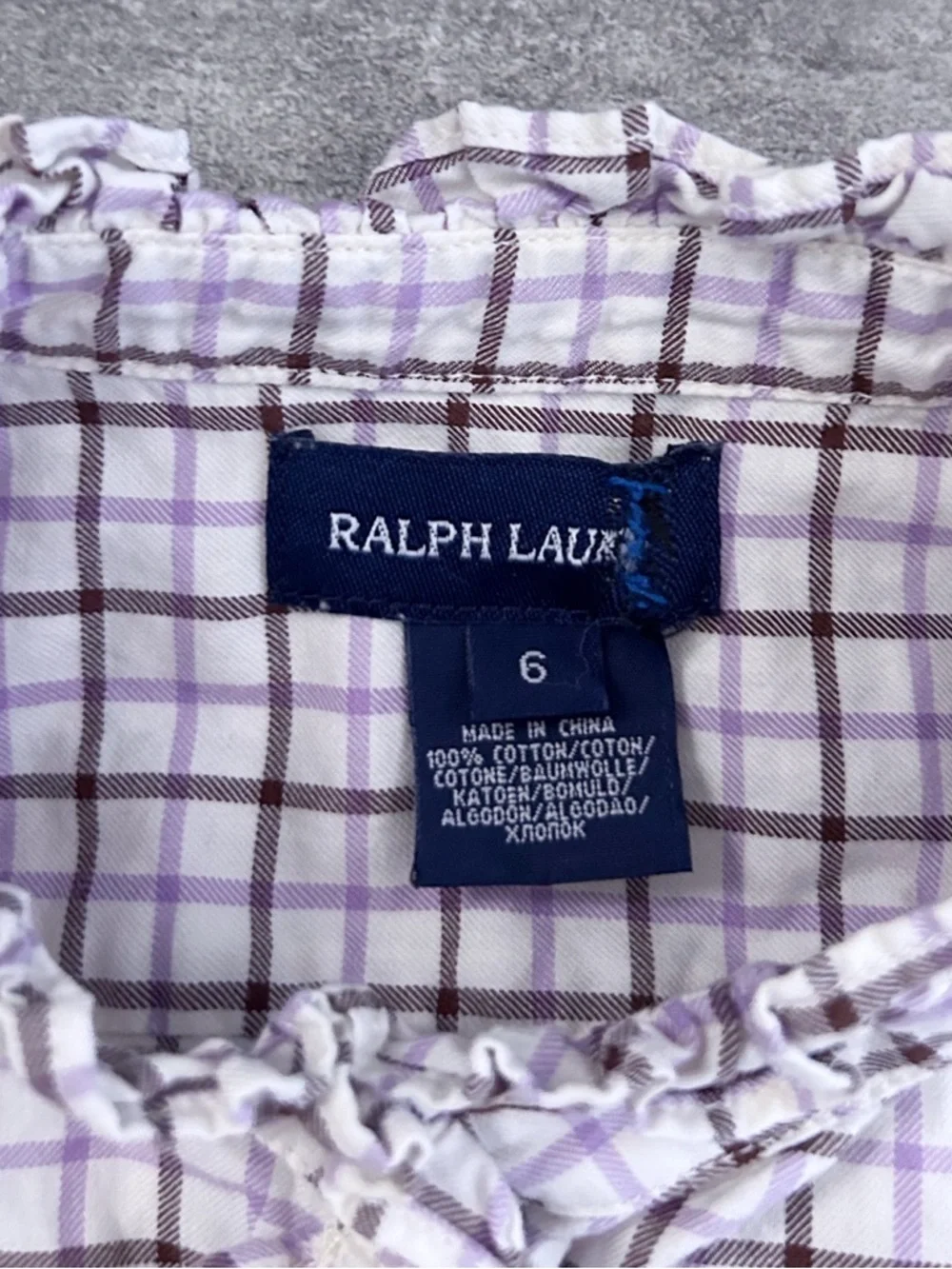 Ralph Lauren Top Size 6