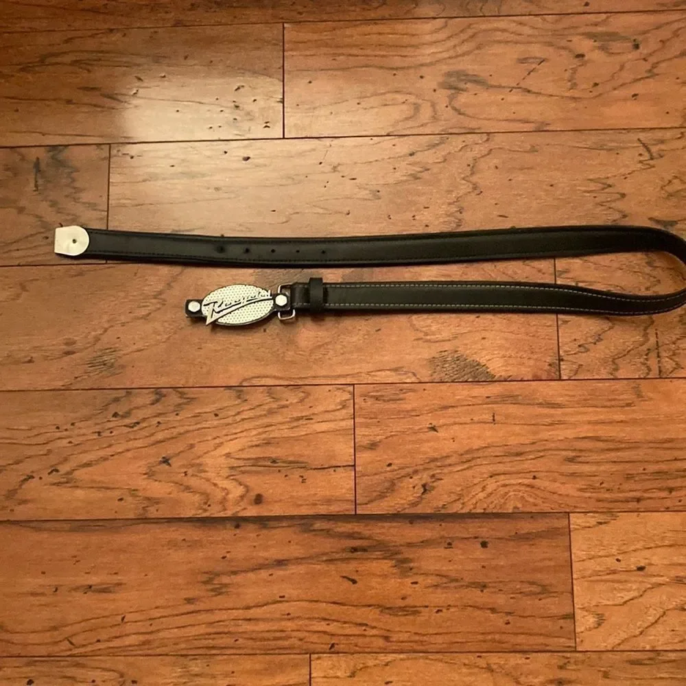 ‎RARE Vintage 1990s recycled belt from car materials.