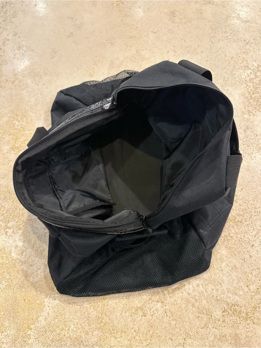 Jordan black duffle
