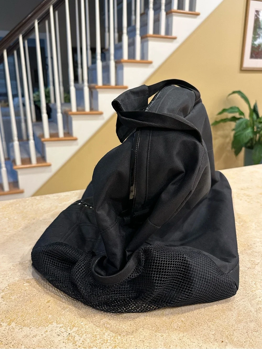 Jordan black duffle