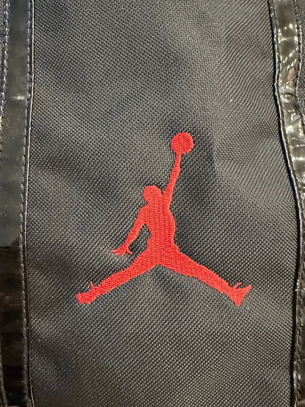 Jordan black duffle