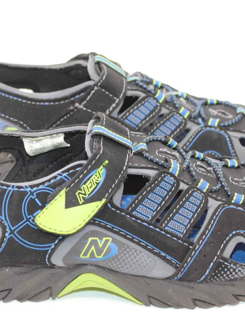 Nerf blue black