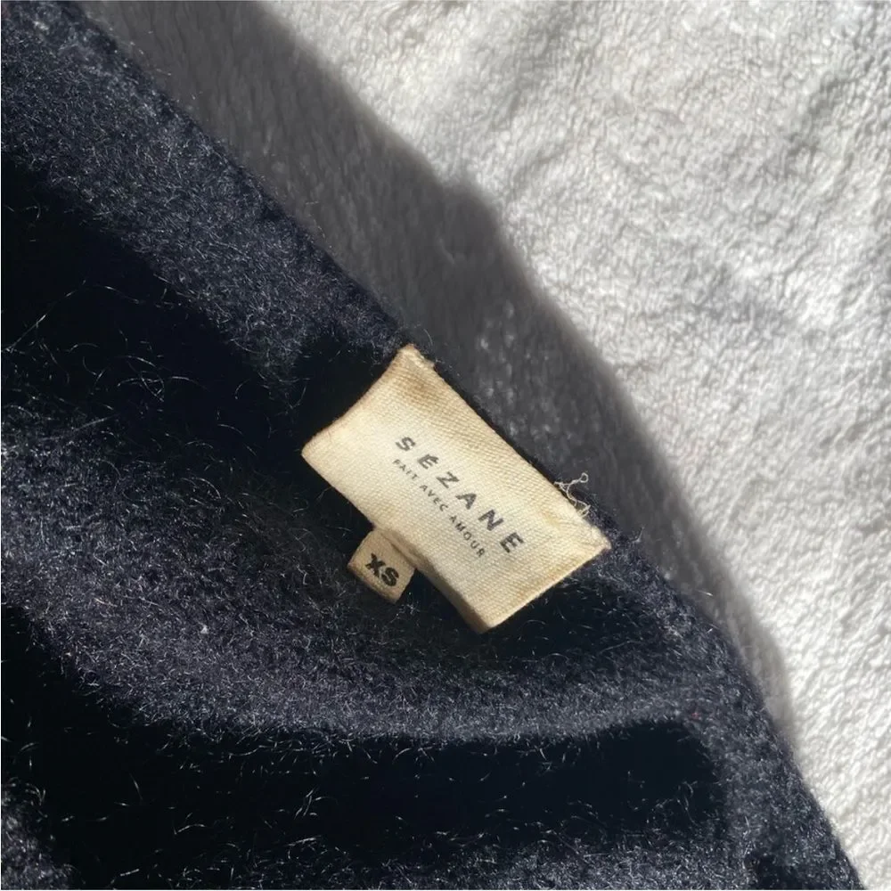 Sezane sweater size