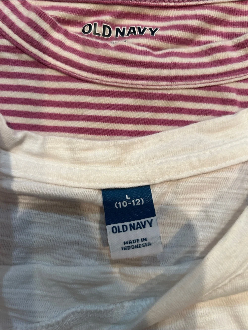 Old Navy Girls Short Sleeve Bundle and Olive Bralette Layer