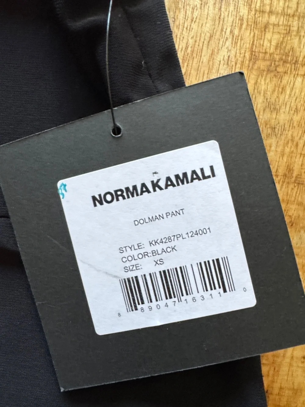 Norma Kamali streamlined black