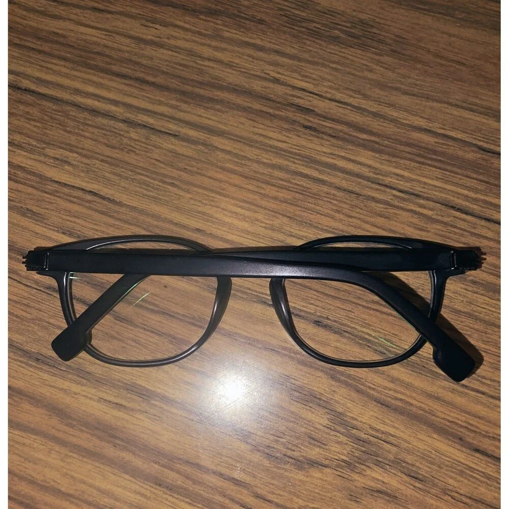 REPUBLICA LOUISVILLE 49□20-140 BK Black Round Horn Rim RX Eyelasses Frames