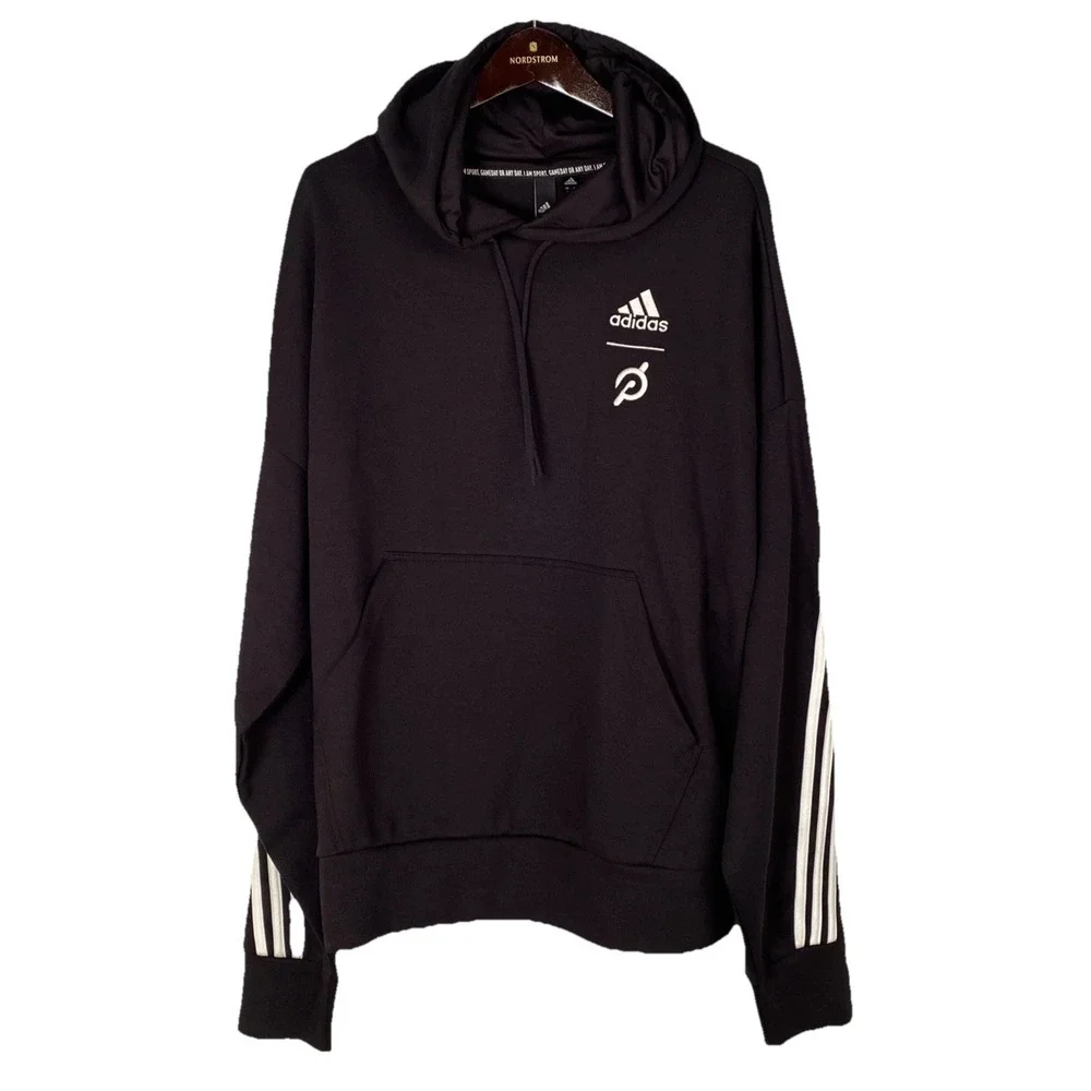 Adidas X Peloton Go Retro‎ unisex pullover hoodie Large NWT $80