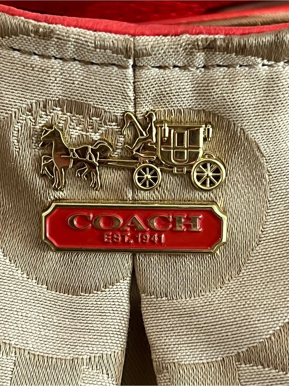 Coach authentic bag