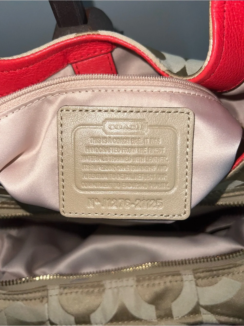 Coach authentic bag