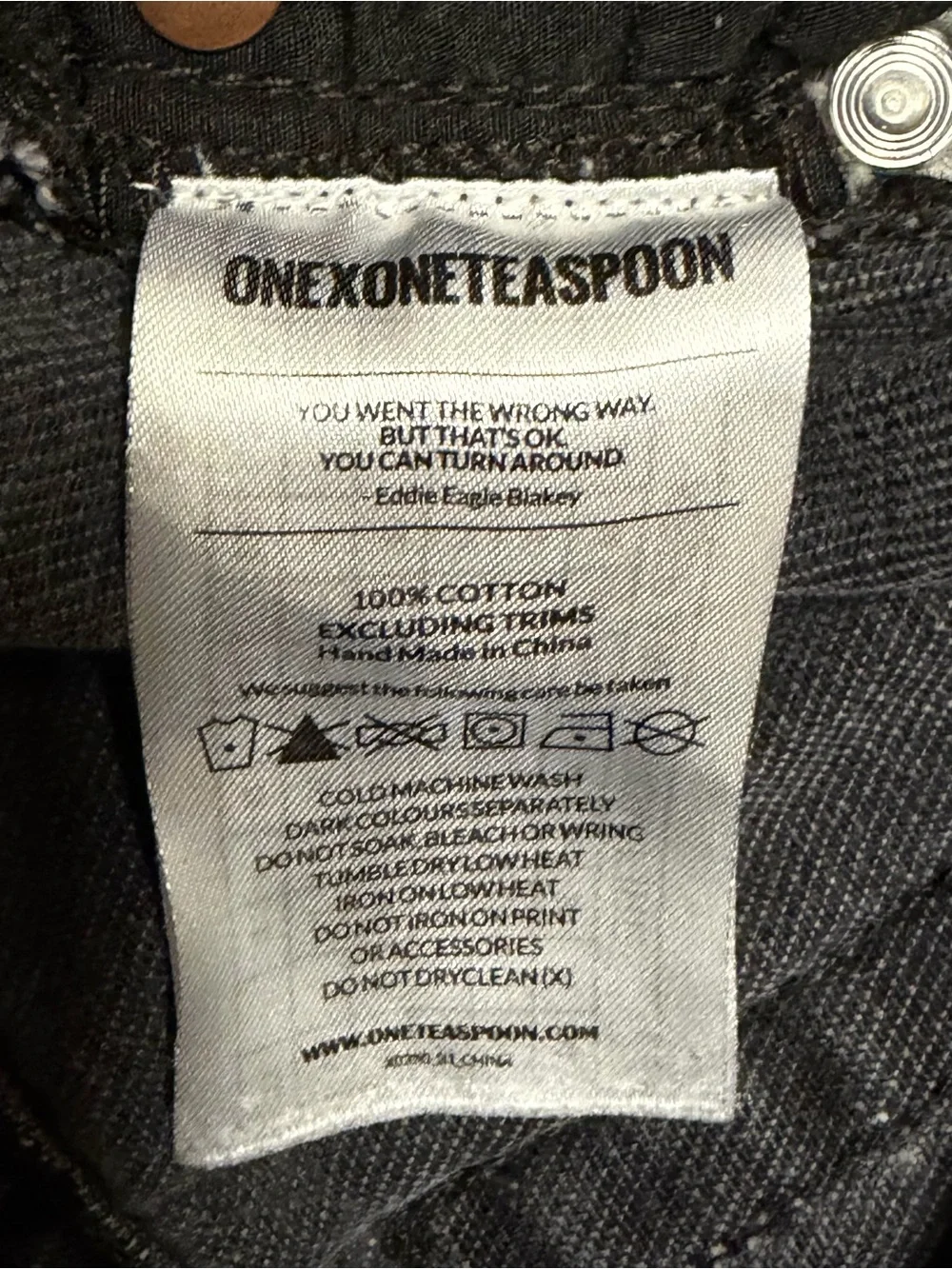 One Teaspoon flaws wear