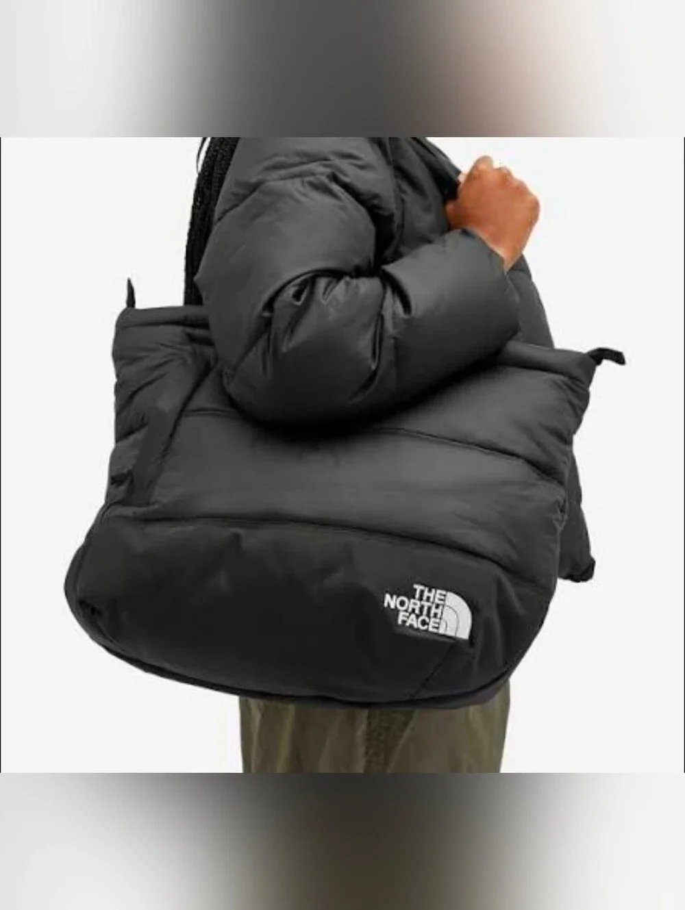 The North Face nuptse tote
