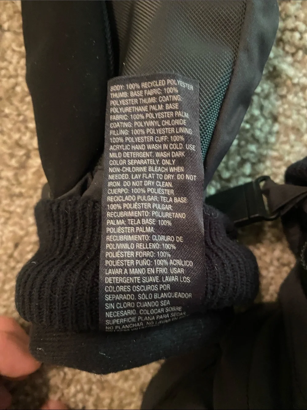 all in motion insulated mittens