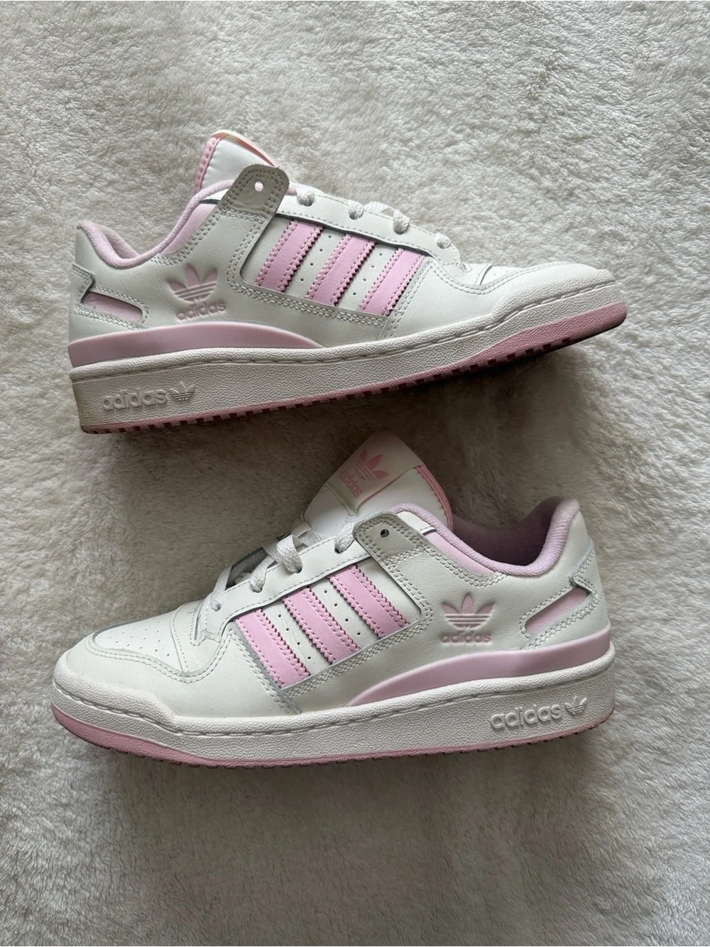 adidas leather sneakers