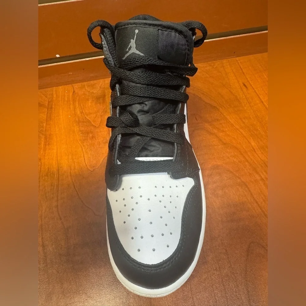 Nike Black and Gray High-Top Sneakers