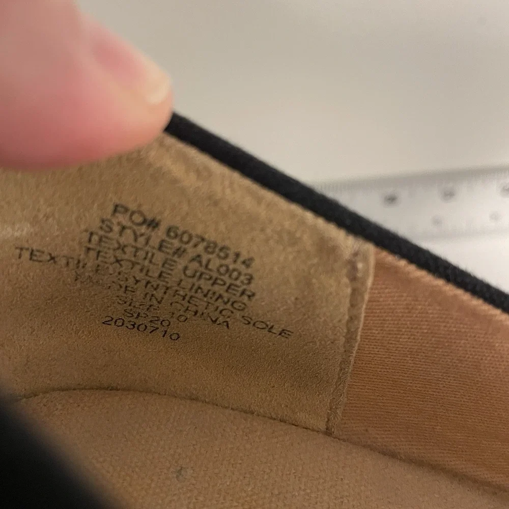 J.Crew Women's Seville Black Canvas Wedge Espadrille Shoes Size 10