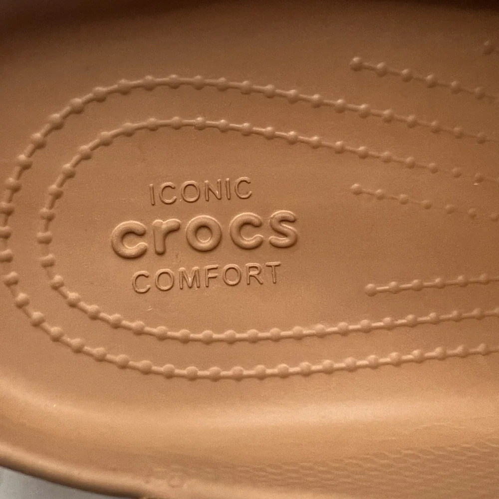 Crocs Classic Crush Slides Sandal Men's 11/ Women's 13 Cork Iconic Comfort