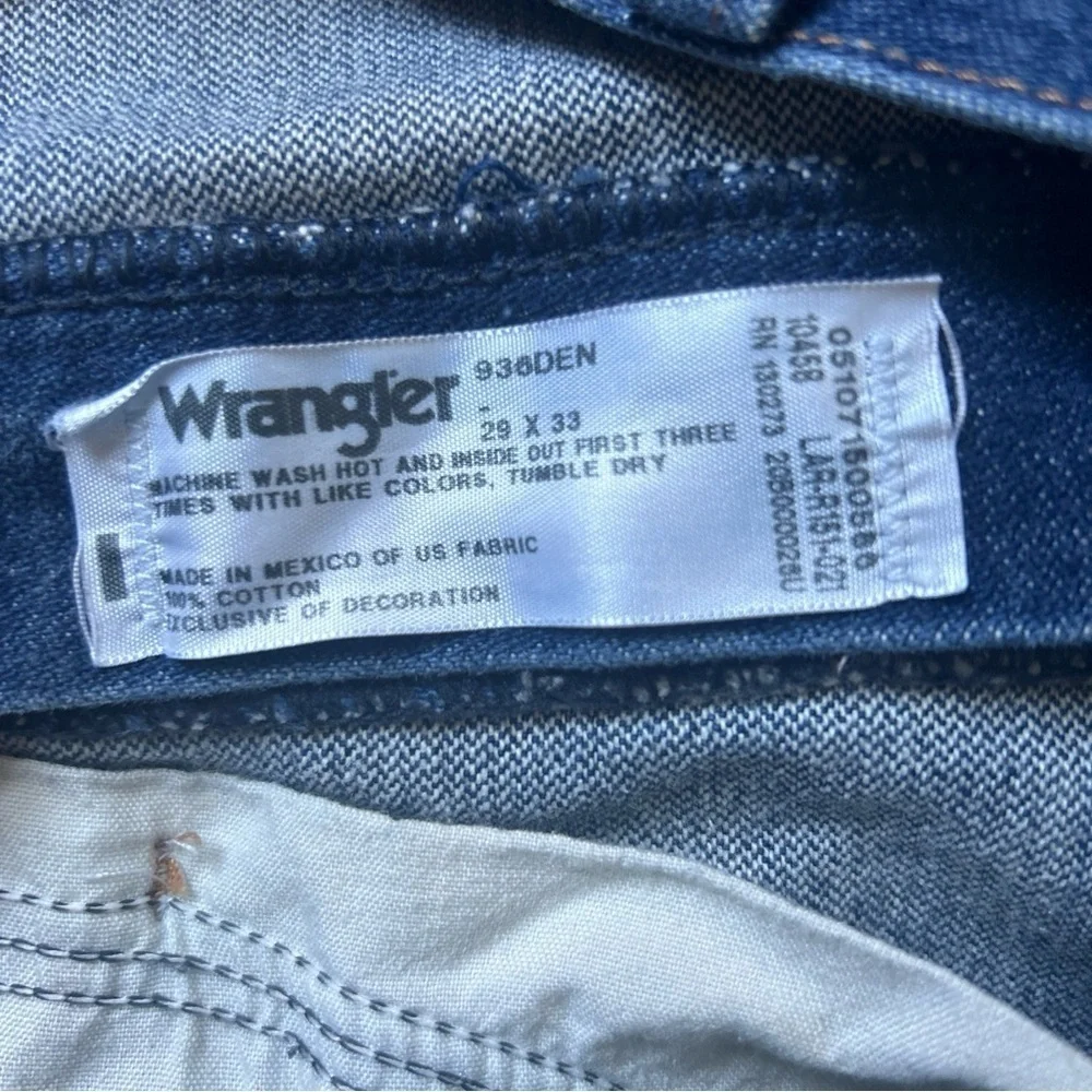 Wrangler classic blue